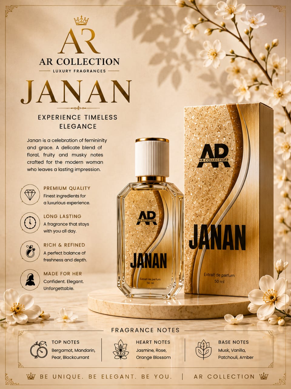 JANAN 50ML -"Inspired by JANAN "