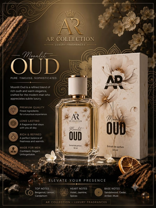 MOONLIT OUD 50ML - "Inspired by White Oud"