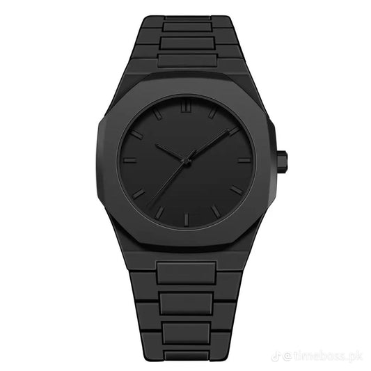 Black Arabic Aura carbon Fiber watch For Men