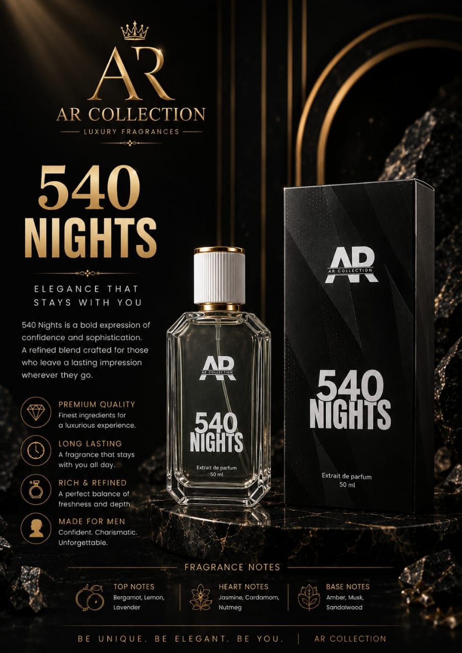 540 Night 50ML -"Inspired by Baccarat Rouge"