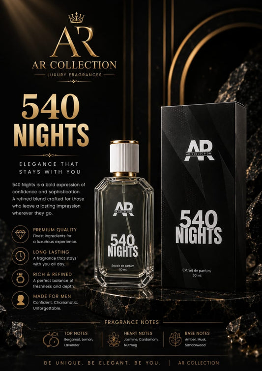 540 Night 50ML -"Inspired by Baccarat Rouge"